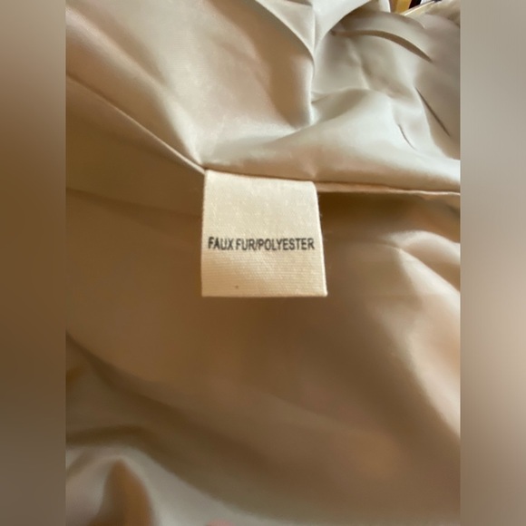 Chic Soul Tan & Cream Faux Fur Sherpa Teddy Bear Jacket Size 3XL NWOT SKU0620 - Picture 9 of 9
